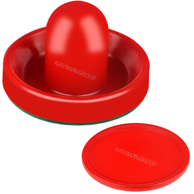 4pc Air Hockey Pushers Paddles and 4pc Air Hockey Pucks Strikers for Game Tables 4pc Air Hockey Pushers Paddles and 4pc Air Hockey Pucks Strikers for Game Tables