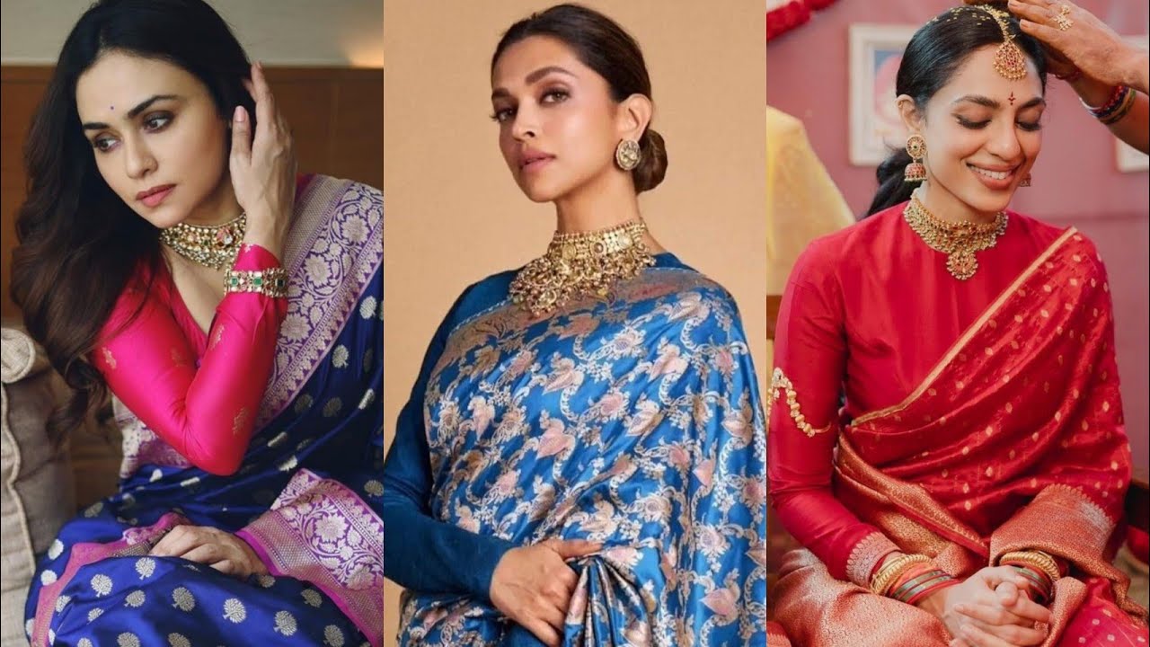 Modern Twists on Classic Banarasi Sarees