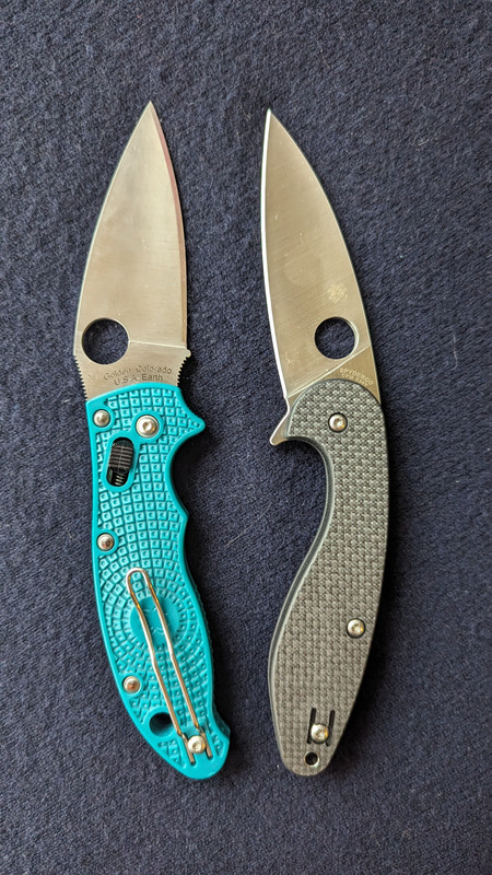 Official knife comparison pic thread! - Page 20 - Spyderco Forums