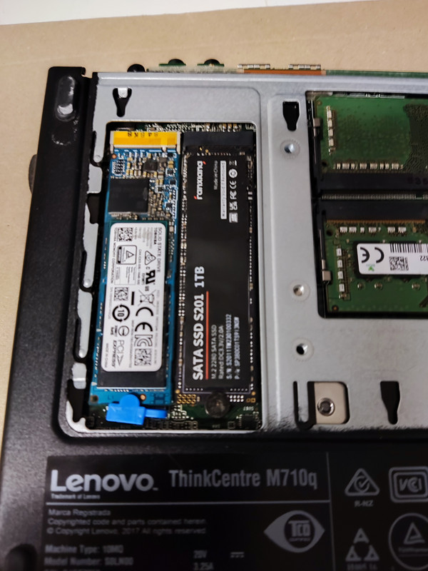 Lenovo M710q. Can I just solder an M.2 SATA slot on there Lenovo M710q. Can I just solder an M.2 SATA slot on there