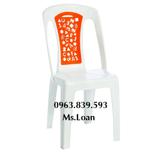 HCM - Sỉ lẻ ghế nhựa bành 2 màu lớn, ghế dựa có tay vịn ngồi quán ăn thoải mái / 0963.839.593 ms.loan Ghe-dua-2-mau-anfab