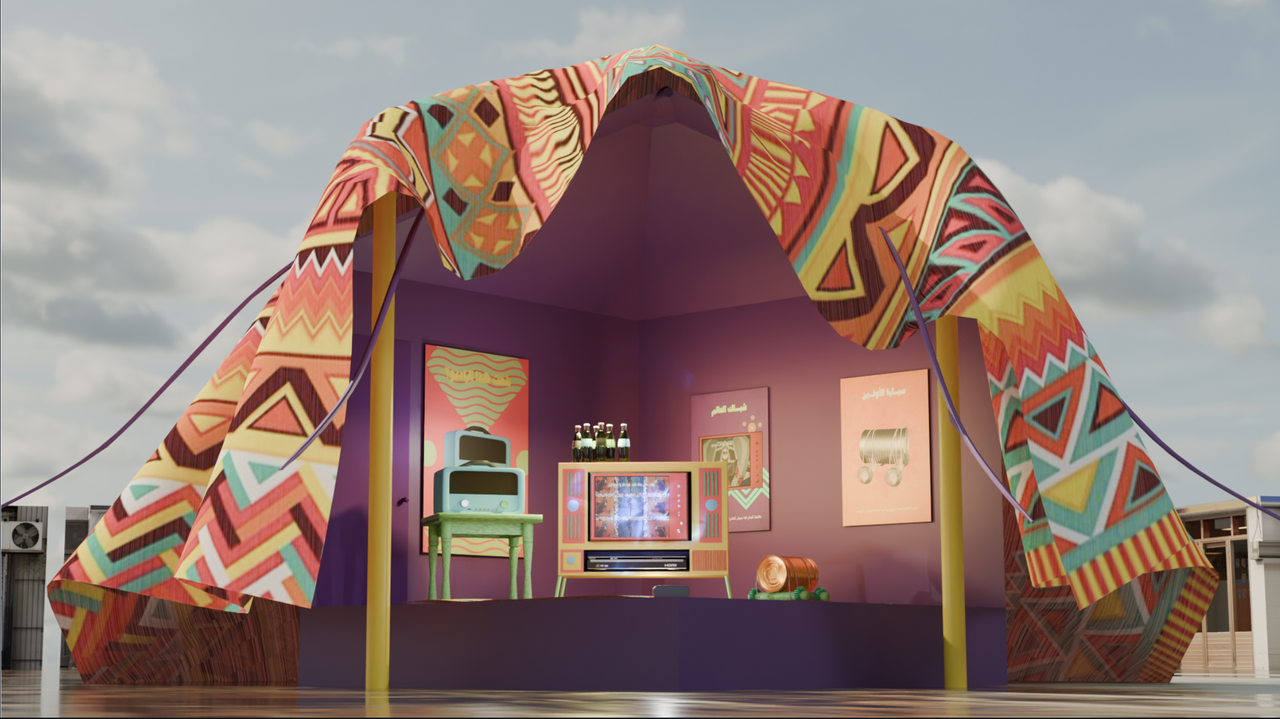 بيت الأولين — تصميم ثلاثي الأبعاد