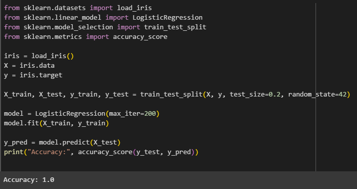LogisticRegression