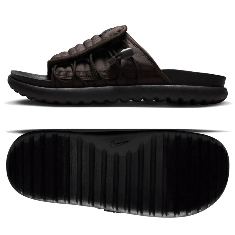 nike asuna slide men's black