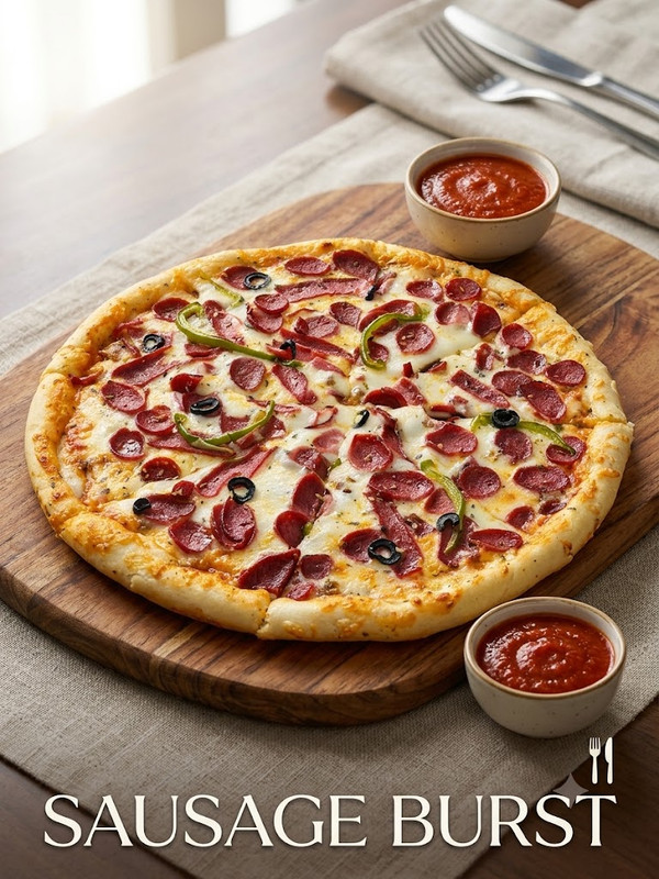 Sausage blast Pizza