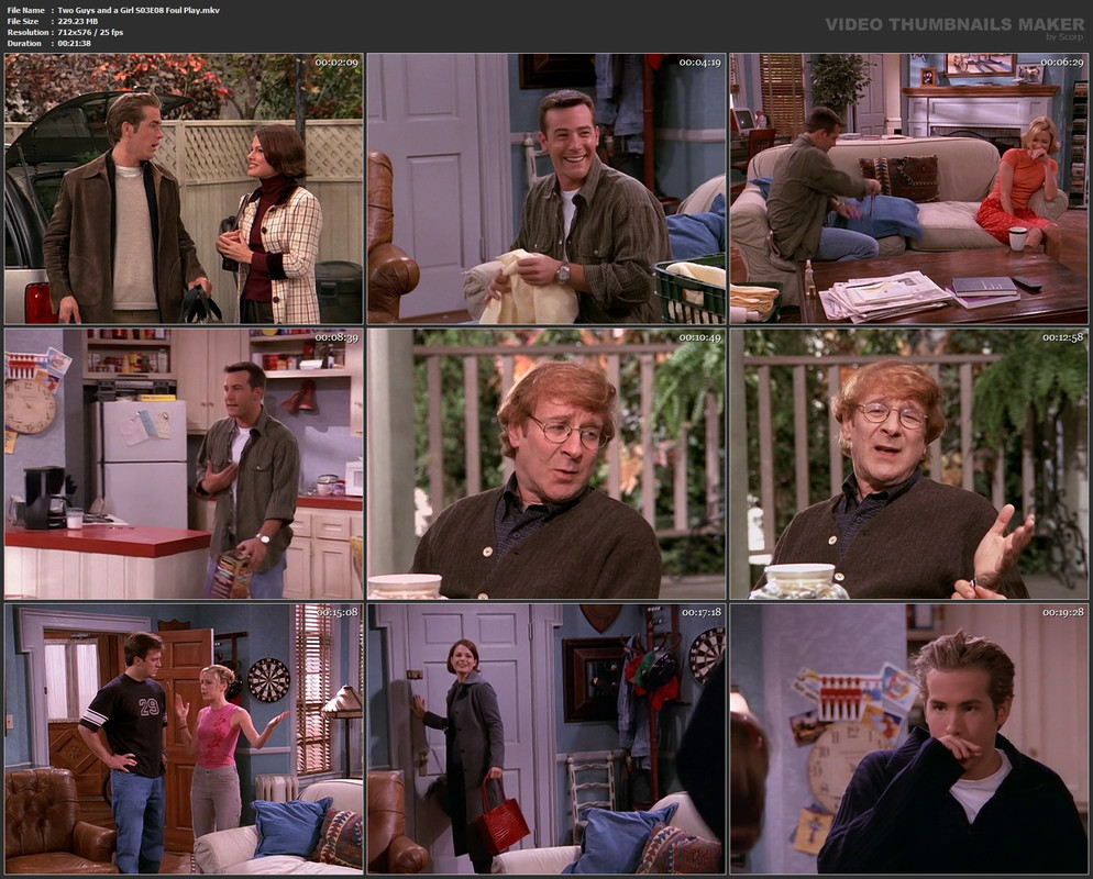 Two Guys and a Girl S03E08 Foul Play.mkv