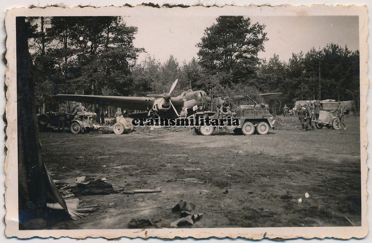 Orig. Foto Krupp Protze PaK 5.ID Panzerjäger b. 