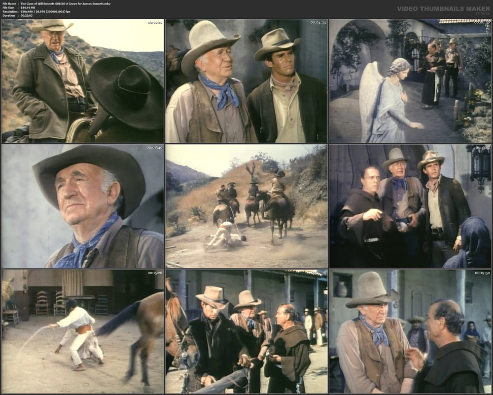 The Guns of Will Sonnett S01E03 A Grave for James Sonnett.mkv