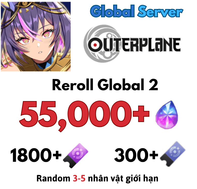 [Global2] Outer Plane Starter Reroll Account