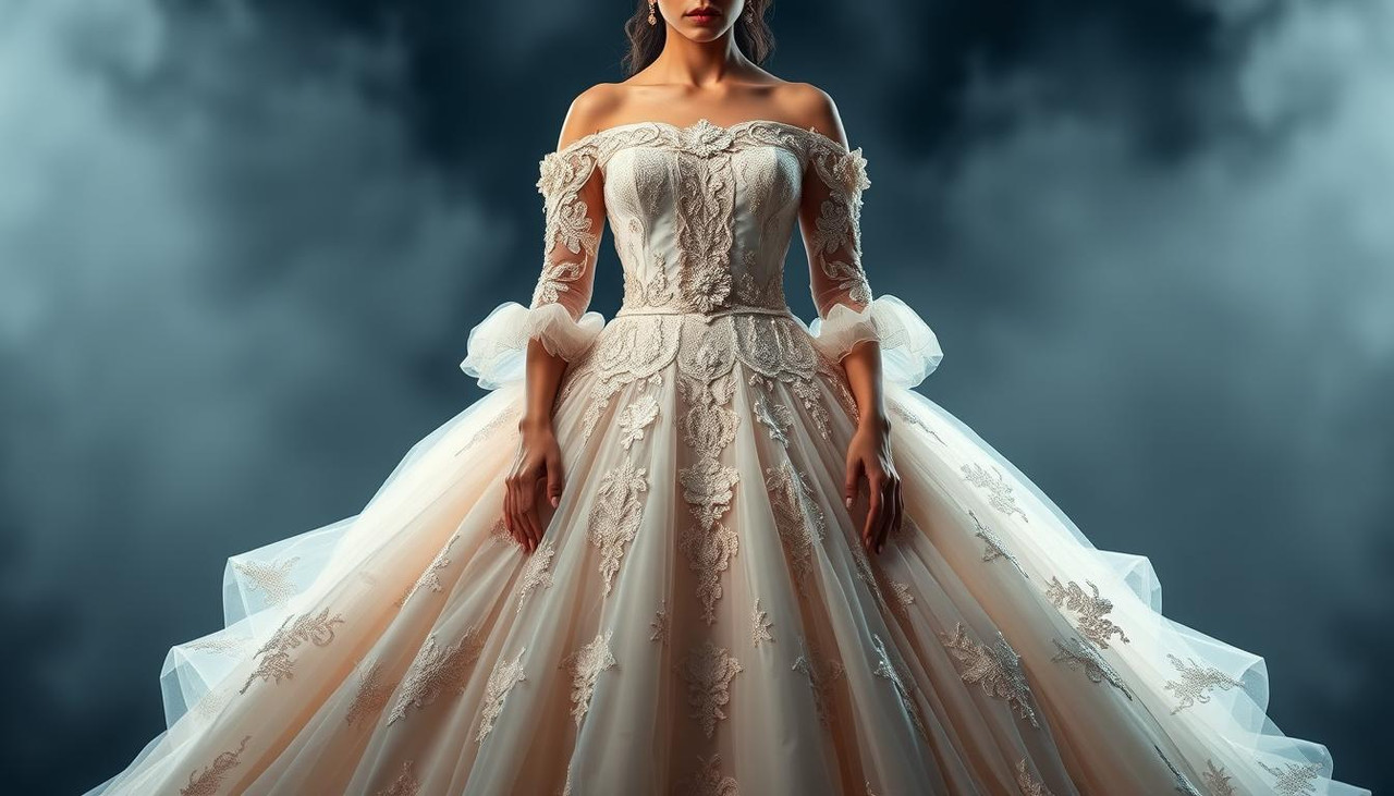 пышное платье