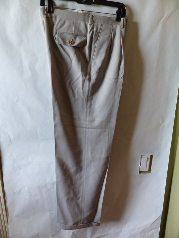 CORNELIANI MENS DRESS PANTS IN LIGHT GREY US MENS SIZE 46 ITALIAN 56