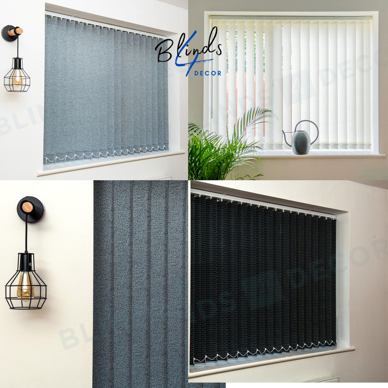 Customised, Made To Measure Vertical Blind Bespoke Replacement Slats 89mm (3.5")