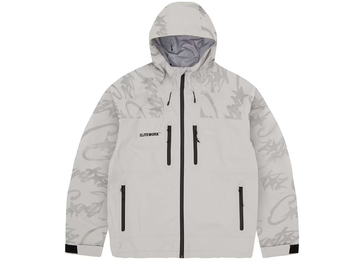 Corteiz Elitework Shell Jacket (Grey)