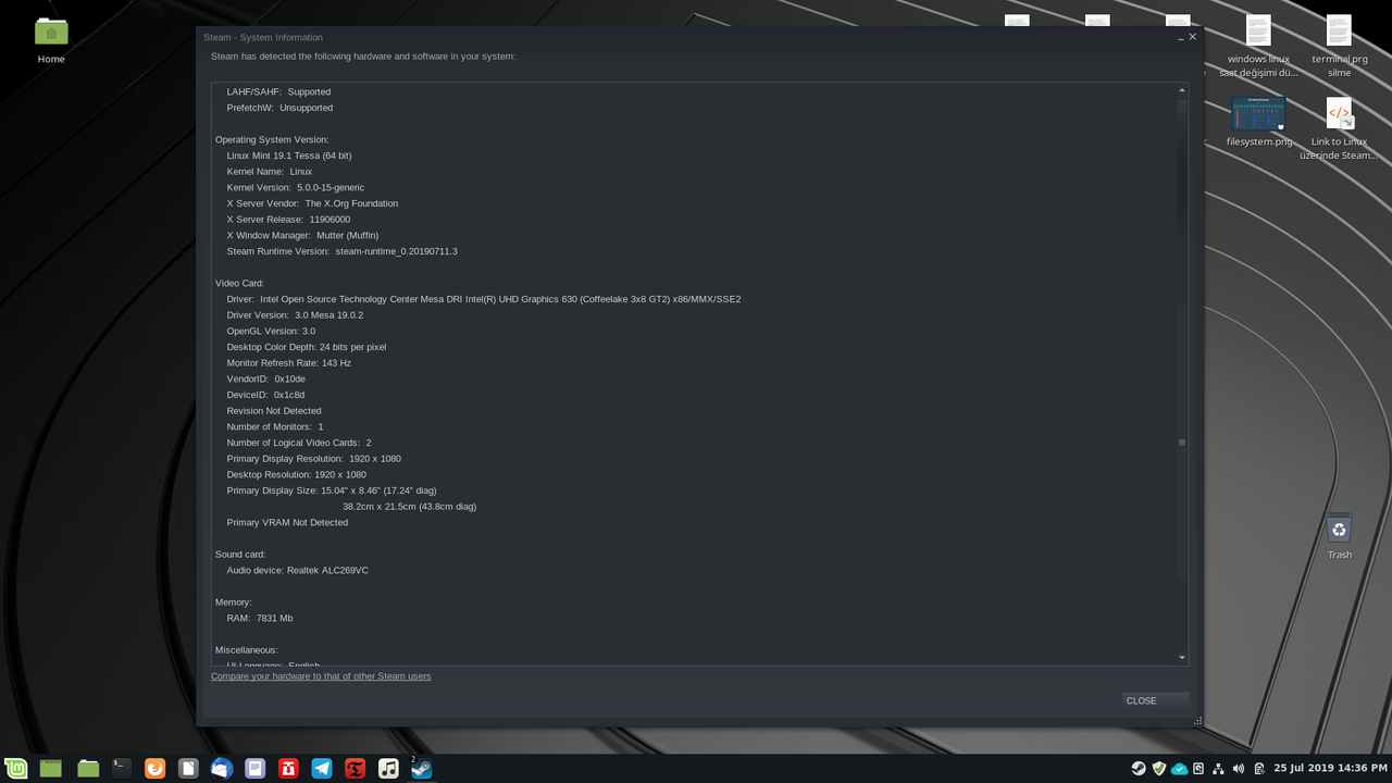 steamsysteminfo