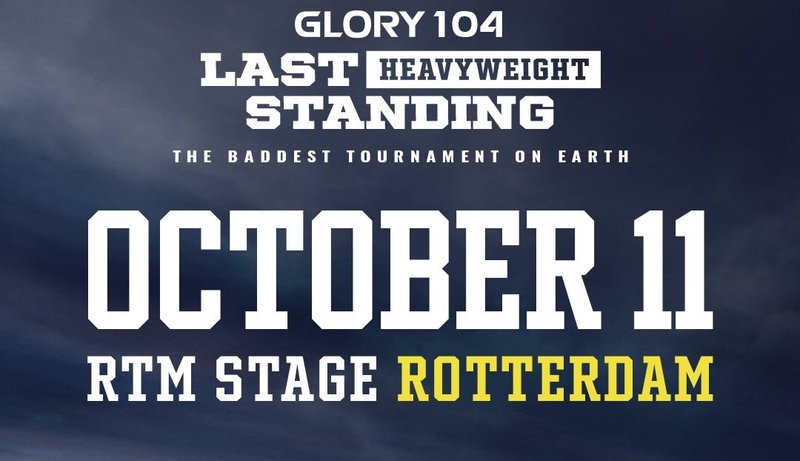 GLORY 104 ще се проведе на 11-ти октомври в Ротердам