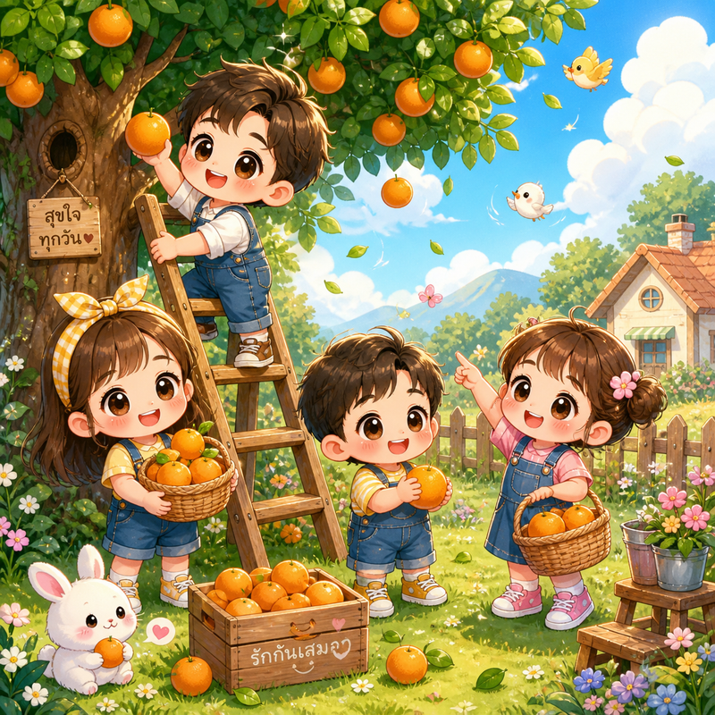 Cute Cartoon Generator (Children’s Storybook Style)