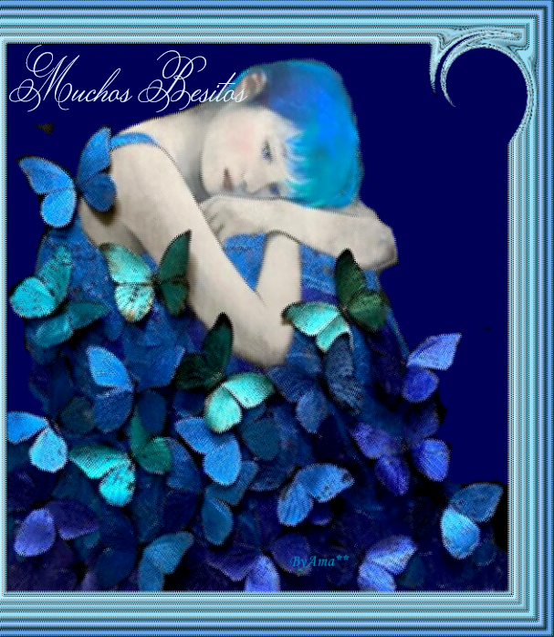 Mariposas Azules Besitos
