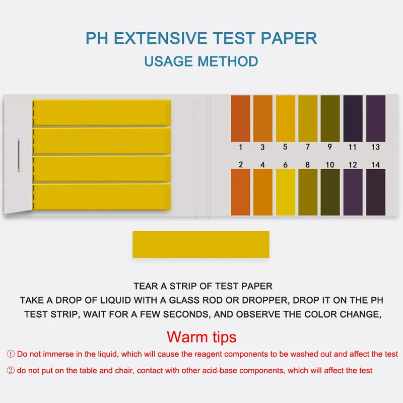 pH Test Strips Kit