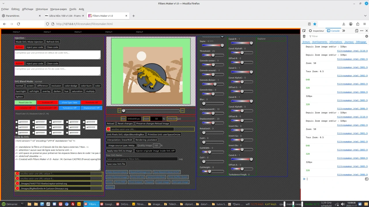 ten layers capable with Filters Maker v1 0