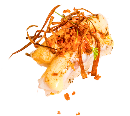 209 Lubina flambeada