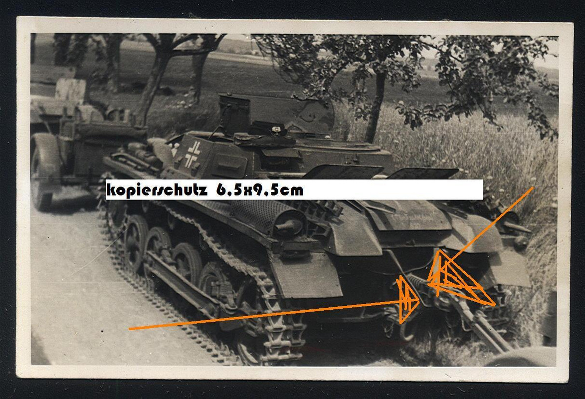 Foto Panzer PzKpfW I (A) Munitionsschlepper