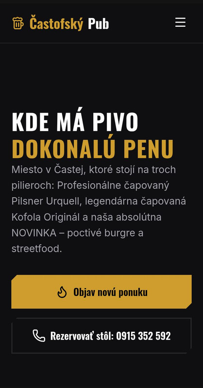 Časťofský Pub