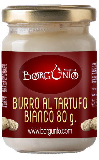 Condimento a base di burro con tartufo bianco 80 g