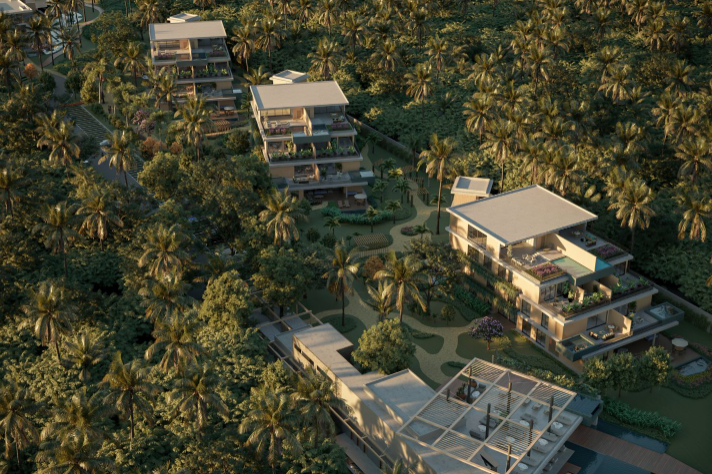 Quadra poliesportiva e área de lazer ativa