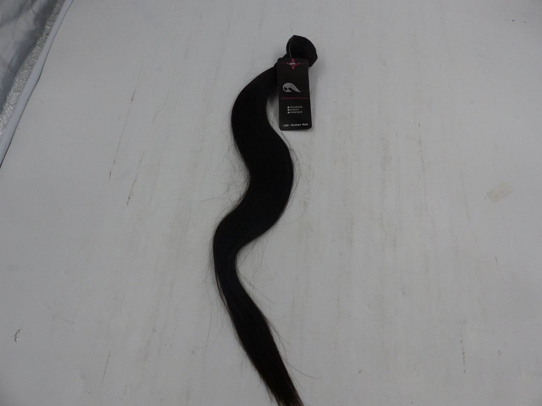WOMENS 100% HUMAN UNPROCESSED NATURAL HAIR BROWN STRAIGHT 20"