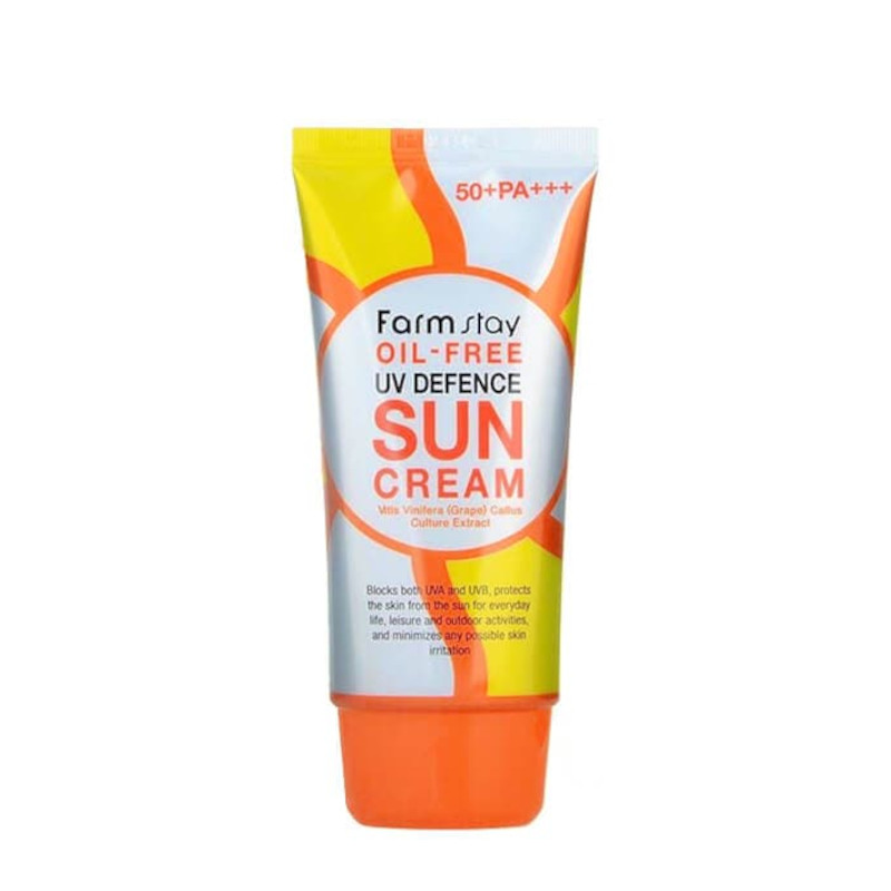 Солнцезащитный крем Farmstay OIL-FREE UV DEFENCE SPF50+ PA+++, 70 мл