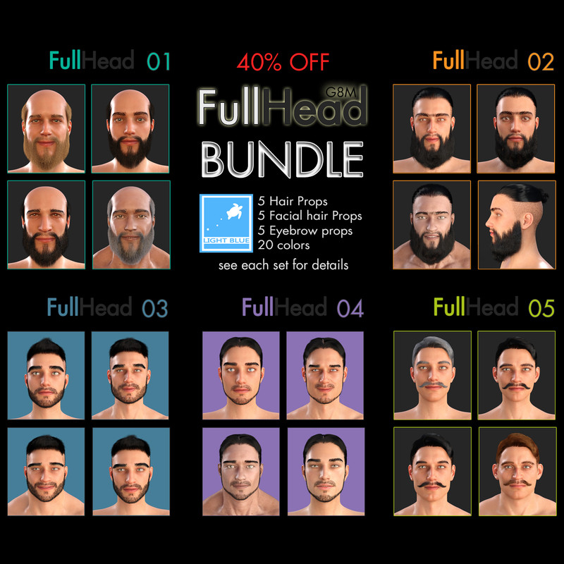 Full Head Bundle