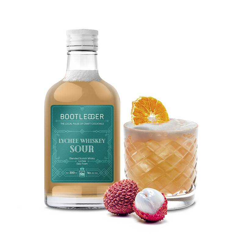 Lychee Whiskey Sour