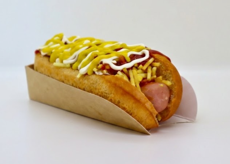 Perro Caliente + 4 Toppings