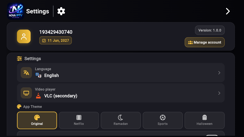 Nova IPTV Player | Flutter App With PHP Admin Panel - 5