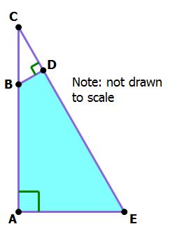 similar triangle diagram