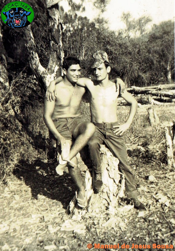 Eu e o Tavares numa ida á lenha