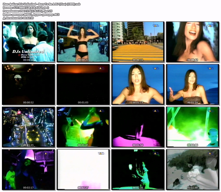 DJs Unlimited - Born To Be A DJ (Viva) (1999).vob