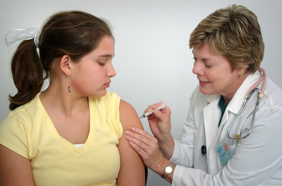 HPV-vaccine-young-girl