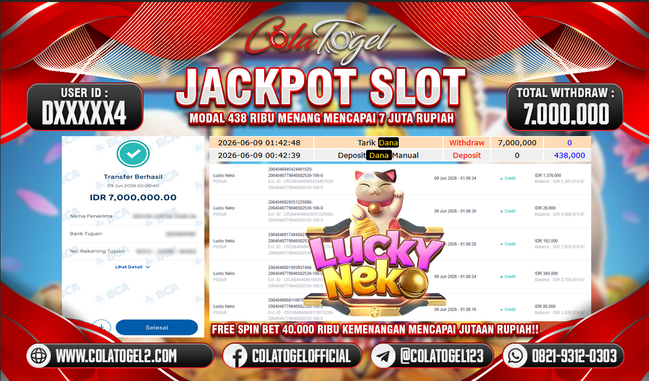 JACKPOT SLOT GACOR!!