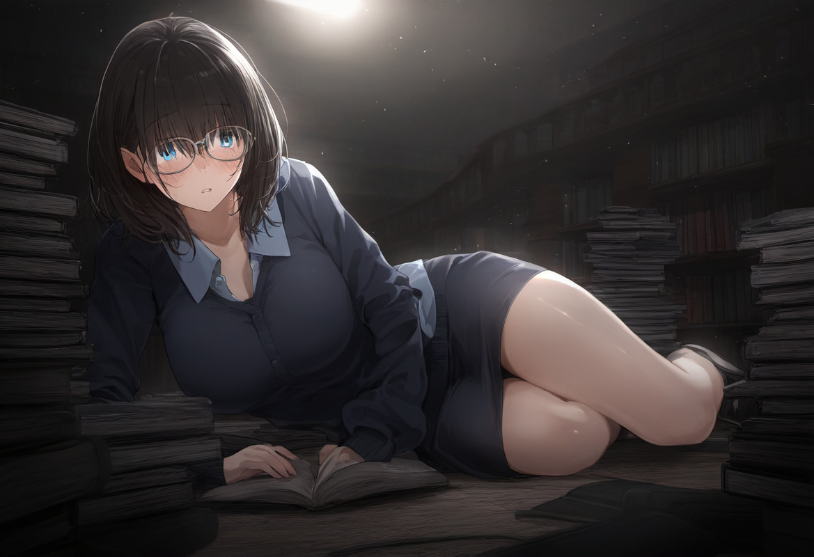 1girl, sagisawa fumika, artistcg, depth of field, shiny skin, blush,full body,fr s-2769176884