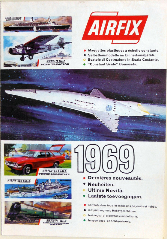 Airfix 1969 Price List (French)