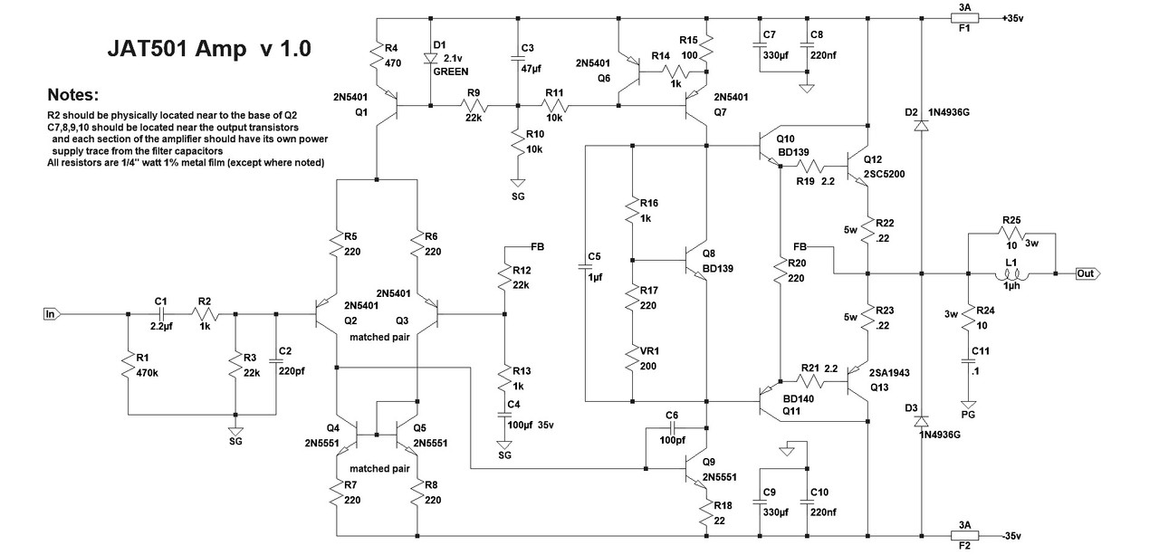 JAT501 schematic