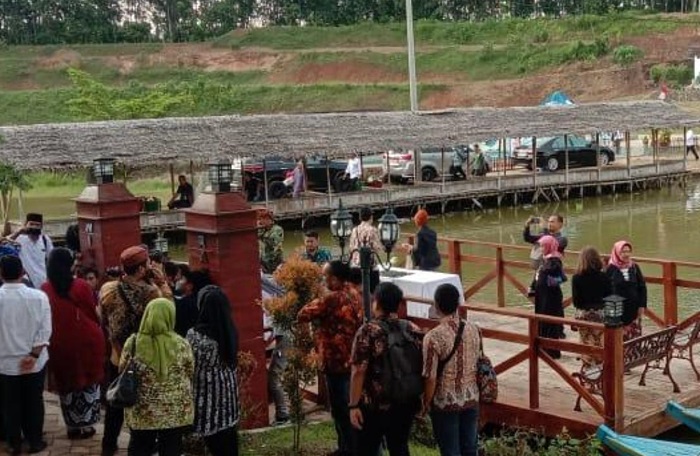 Wisata Alam Ranggawulung di Pasir Nangka, Kampung Cokel, Curugbitung, Kabupaten Lebak, Banten.