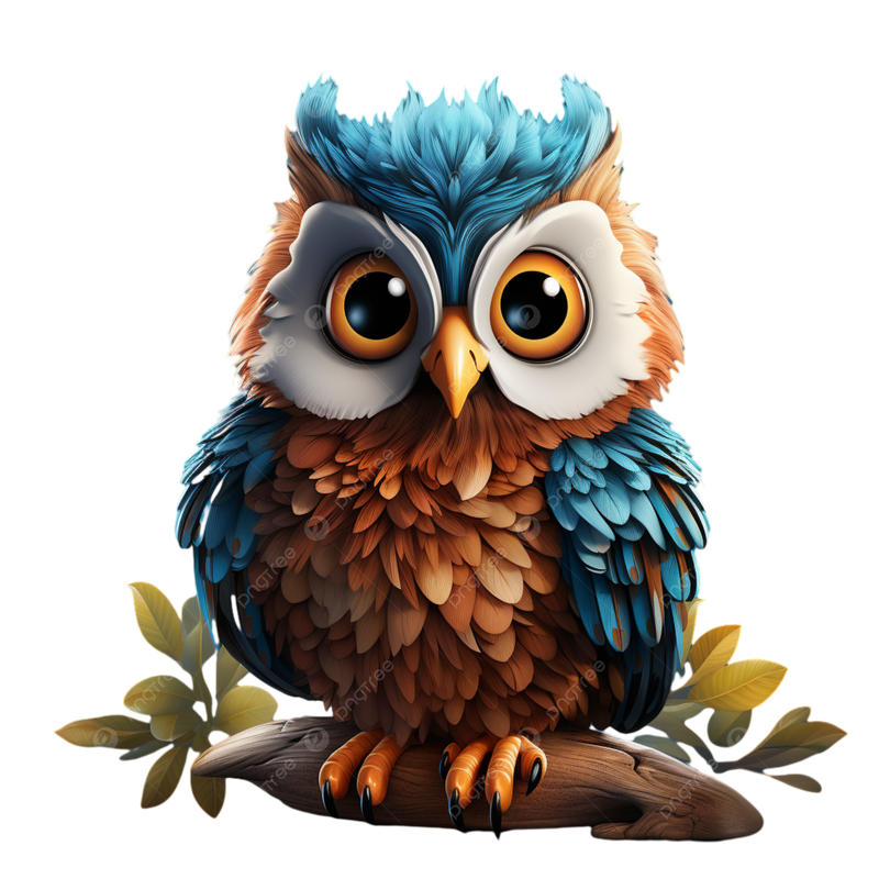 pngtree-owl-cartoon-animal-free-element-decorative-material-png-image-14087086.png