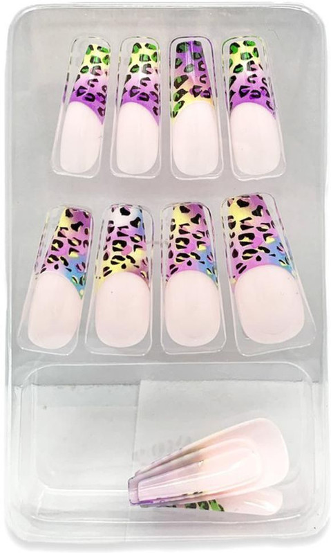 Daily Use Ballerina Nails 12pcs Designer (dawn Pink)