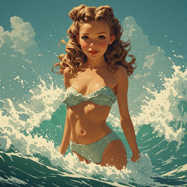Pin-Up-style-Nakked-Young-Girl-(41)