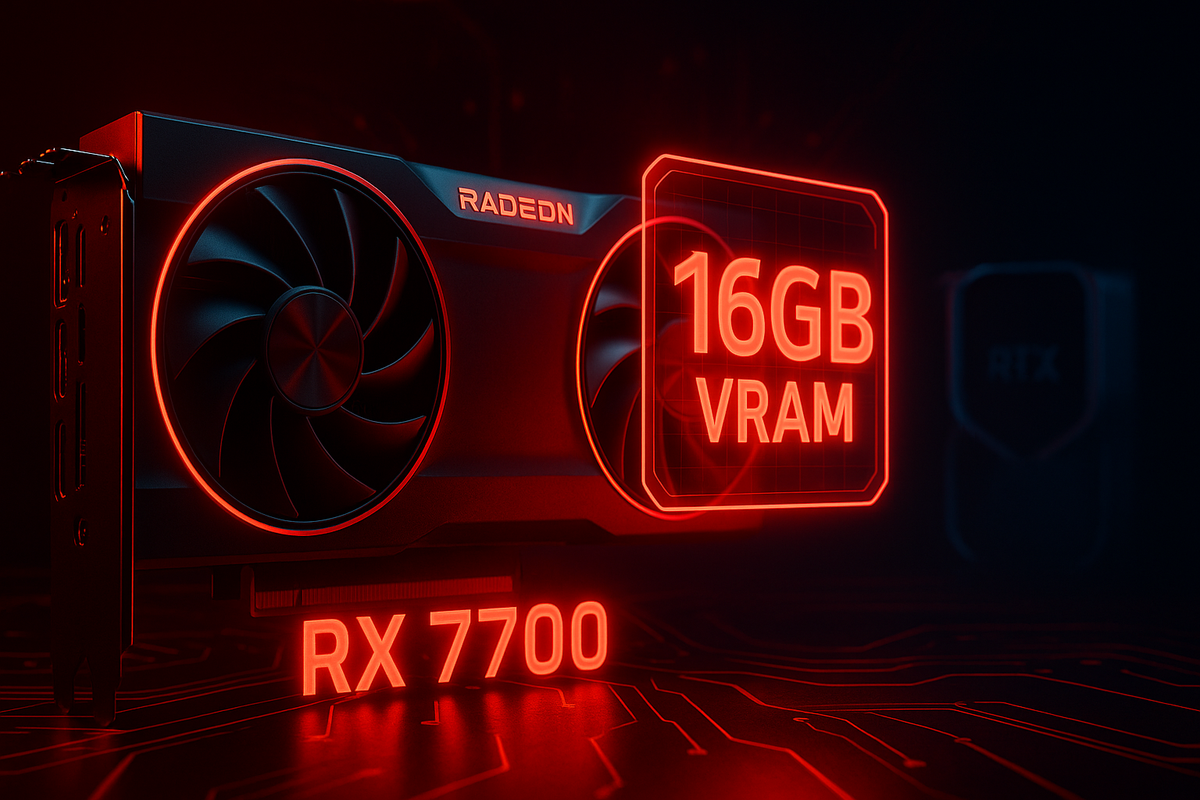 AMD Radeon RX 7700: A Nova Placa que Quer Humilhar a Concorrência com 16GB e RDNA 3