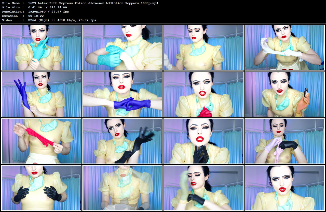 1629 Latex Rubb Empress Poison Glovesex Addiction Poppers 1080p mp4