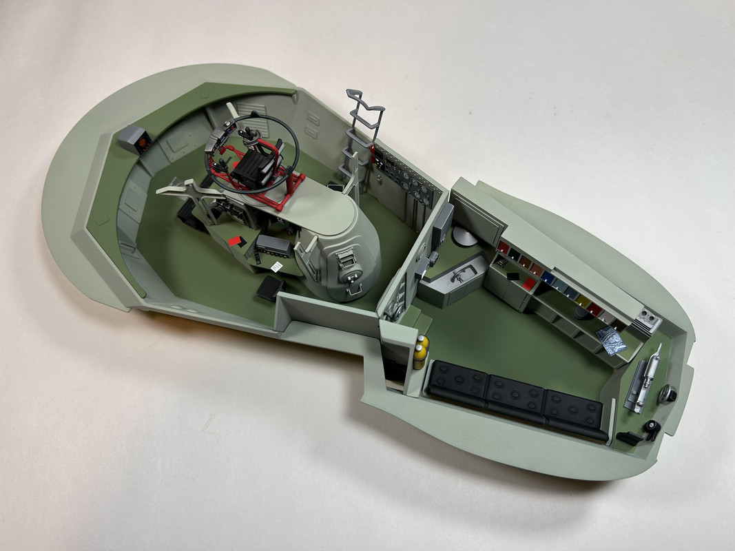 Finished Photos of the Proteus Submarine from Fantastic Voyage