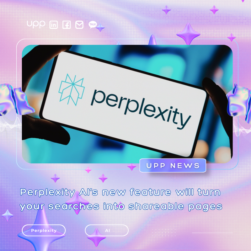 Perplexity AI’s new feature will turn your searches into shareable pages